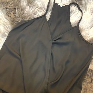 Lily White Grey Tank Top